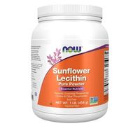 NOW Foods Sunflower Lecithin Pure Powder 1Ib Essential Nutrient Cellular