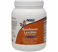 Now Foods Sunflower Lecithin, Pure Powder - 454g