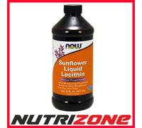 Now Foods Sunflower Lecithin Soy Free Non GMO, Liquid - 473 ml