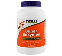 Now Foods, Super Enzymes, 180 Capsules