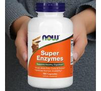 NOW Foods, Super Enzymes, 180 Capsules