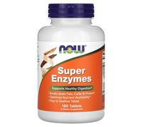 NOW Foods Super Enzymes 180 Tablets | Digestive Enzyme Complex Supplement