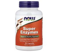NOW Foods Super Enzymes 90 Tablets Digestive Support