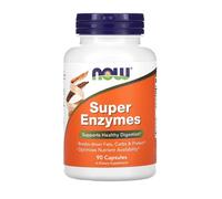 NOW Foods Super Enzymes Supports Healthy Digestion/Gut Health 90 Tablets BBE2028