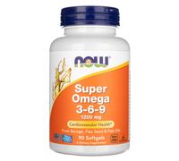 NOW Foods Super Omega 3-6-9, 1200mg , 90 softgels