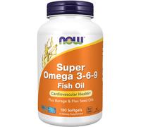 Now Foods Super Omega 3-6-9 1200mg 180 Softgels