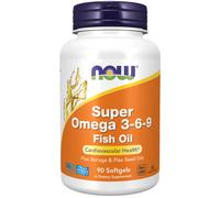 NOW Foods Super Omega 3-6-9 1200mg 90 Softgels