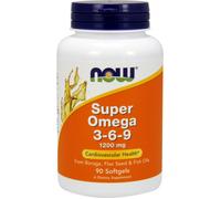 NOW Foods Super Omega 3-6-9, 1200mg - 90 softgels