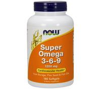 NOW Foods Super Omega 3-6-9, 1200mg , 180 softgels
