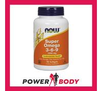 NOW Foods Super Omega 3-6-9, 1200mg , 90 softgels