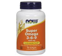 NOW Foods Super Omega 3-6-9 1200mg 90 Softgels