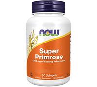 Now Foods, Super Primrose (Evening Primrose Oil), 1300mg, 120 Softgels, Soy Free, Gluten Free, Non-GMO