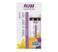 NOW Foods, Essential Oils, Take a Zen Ten Roll On, 1/3 fl oz (10 ml)