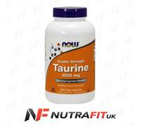 NOW FOODS TAURINE 1000 mg double strength nervous system health Vegan caps