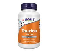 Now Foods, Taurine, 500 Mg, 100 Veg Caps
