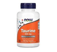 Now Foods, Taurine, 500 mg, 100 Capsules
