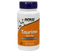 Now Foods Taurine Capsules 500 mg, 100 Capsules