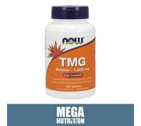 NOW Foods TMG Trimethylglycine 1000mg 100 Tablets | Betaine Liver Detoxification