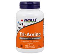 NOW Foods Tri-Amino Capsules 120 Capsules