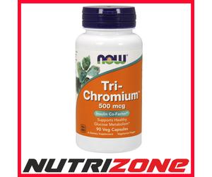 Now Foods Tri-Chromium 500mcg Glucose Metabolism - 90 vcaps