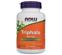 Now Foods Triphala 500mg 120 Tab