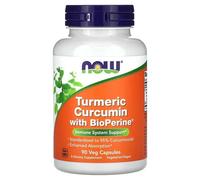 NOW Foods Turmeric Curcumin With BioPerine Capsules 90 Capsules
