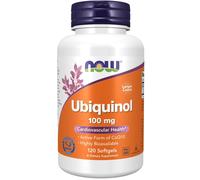 Now Foods Coenzyme Q10 Ubiquinol 100 mg, 120 capsules