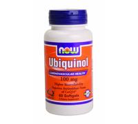 NOW Foods Ubiquinol, 100mg, 60 softgels