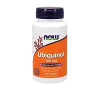 NOW Foods Ubiquinol, 100mg, 60 softgels