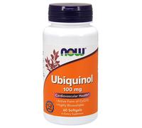 NOW Foods Ubiquinol, 100mg, 60 softgels