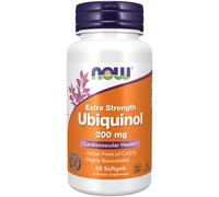 NOW Foods Ubiquinol 200 mg 60 Softgels, Cardiovascular Health, CoEnzyme Q10