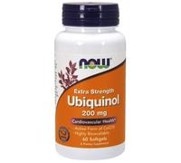 NOW Foods | Ubiquinol- 200mg | 1 x 60 softgels