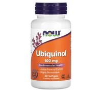 NOW Foods Ubiquinol, 100mg, 60 softgels