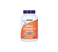 NOW Foods Ultra Omega-3 180 Softgels | 500mg EPA / 250mg DHA for Heart Health