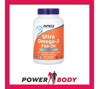 NOW Foods Ultra Omega-3 - 180 softgels | 500 EPA / 250 DHA
