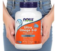 Ultra Omega 3-D Fish Oil (Fish Gelatin) Fish Softgels