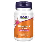 NOW Foods Vitamin A, 10 000 IU - 100 softgels