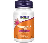NOW Foods Vitamin A, 10 000 IU - 100 softgels