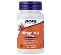 NOW Foods Vitamin A, 10 000 IU - 100 softgels