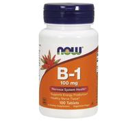 Now Foods, B-1, 100 mg, 100 Tablets