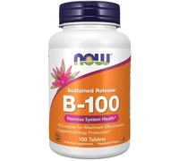 NOW Foods Vitamin B-100 Sustained Release - 100 tabs