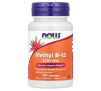 NOW Foods Vitamin B-12 1000mcg - 100 Lozenges | Energy & Nervous System Support
