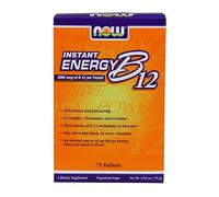 NOW Foods Vitamin B-12, Instant Energy - 75 packets