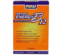NOW Foods Vitamin B-12 Instant Energy 75 Packets