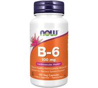 NOW Foods Vitamin B-6 100mg - 100 Capsules
