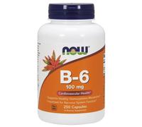 NOW Foods Vitamin B-6, 100mg - 250 caps