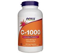 NOW Foods Vitamin C-1000 100 mg Bioflavonoids Immune System 250 Veg Capsules