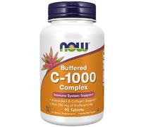 NOW Foods Vitamin C-1000 Complex - Buffered with 250mg Bioflavonoids, 90 tabs