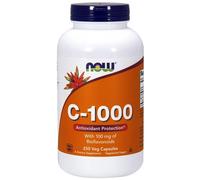 Now Foods Vitamin C-1000 Supplement – 100mg Bioflavonoids – 250 Veg Capsules