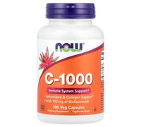 NOW Foods Vitamin C-1000 with 100mg Bioflavonids, 100 vcaps